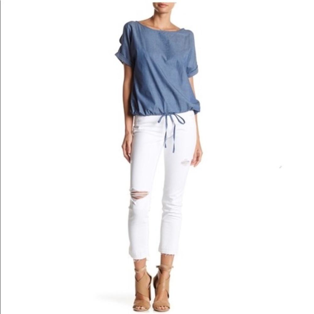 Joe's Jeans Released Hem Straight Leg Crops